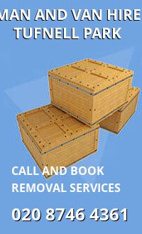 rental vans Tufnell Park van hire N7